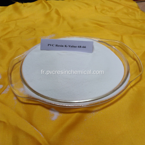 Résine de chlorure de polyvinyle K57 pour tuyau souple